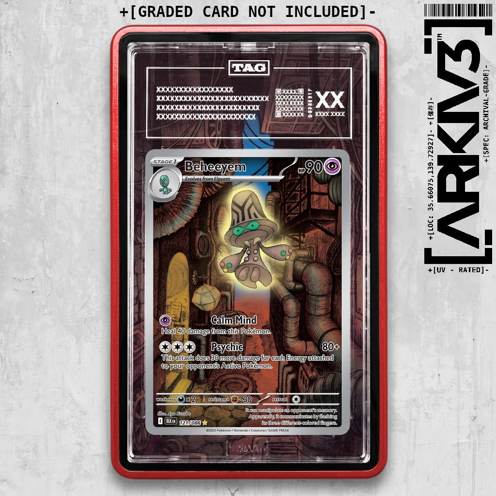 ARKIV3 TAG graded front - Red