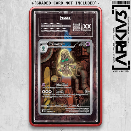 ARKIV3 TAG graded front - Red