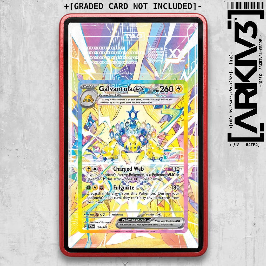 ARKIV3 TAG graded front - Red