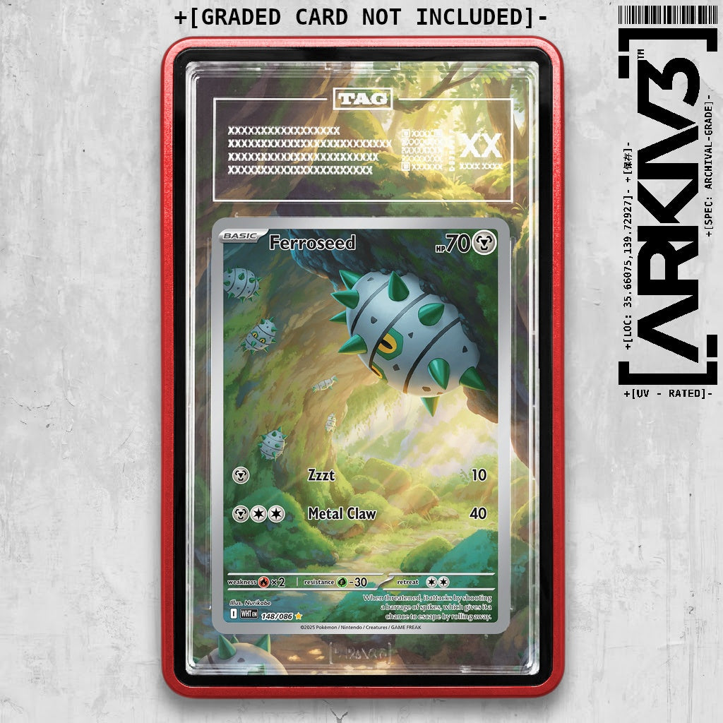 ARKIV3 TAG graded front - Red