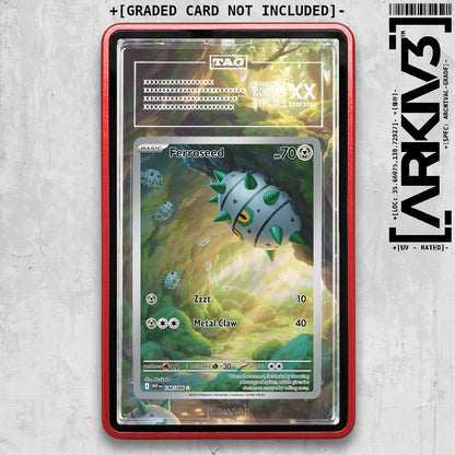 ARKIV3 TAG graded front - Red