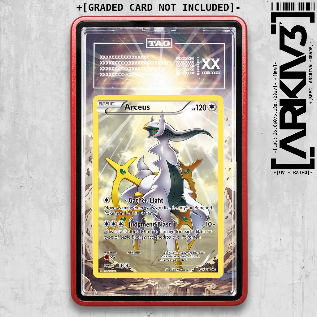 ARKIV3 TAG graded front - Red