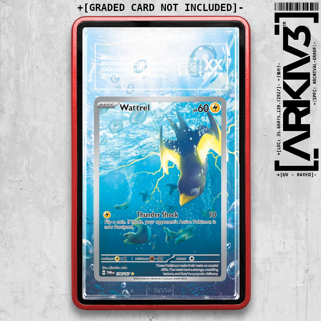 ARKIV3 TAG graded front - Red