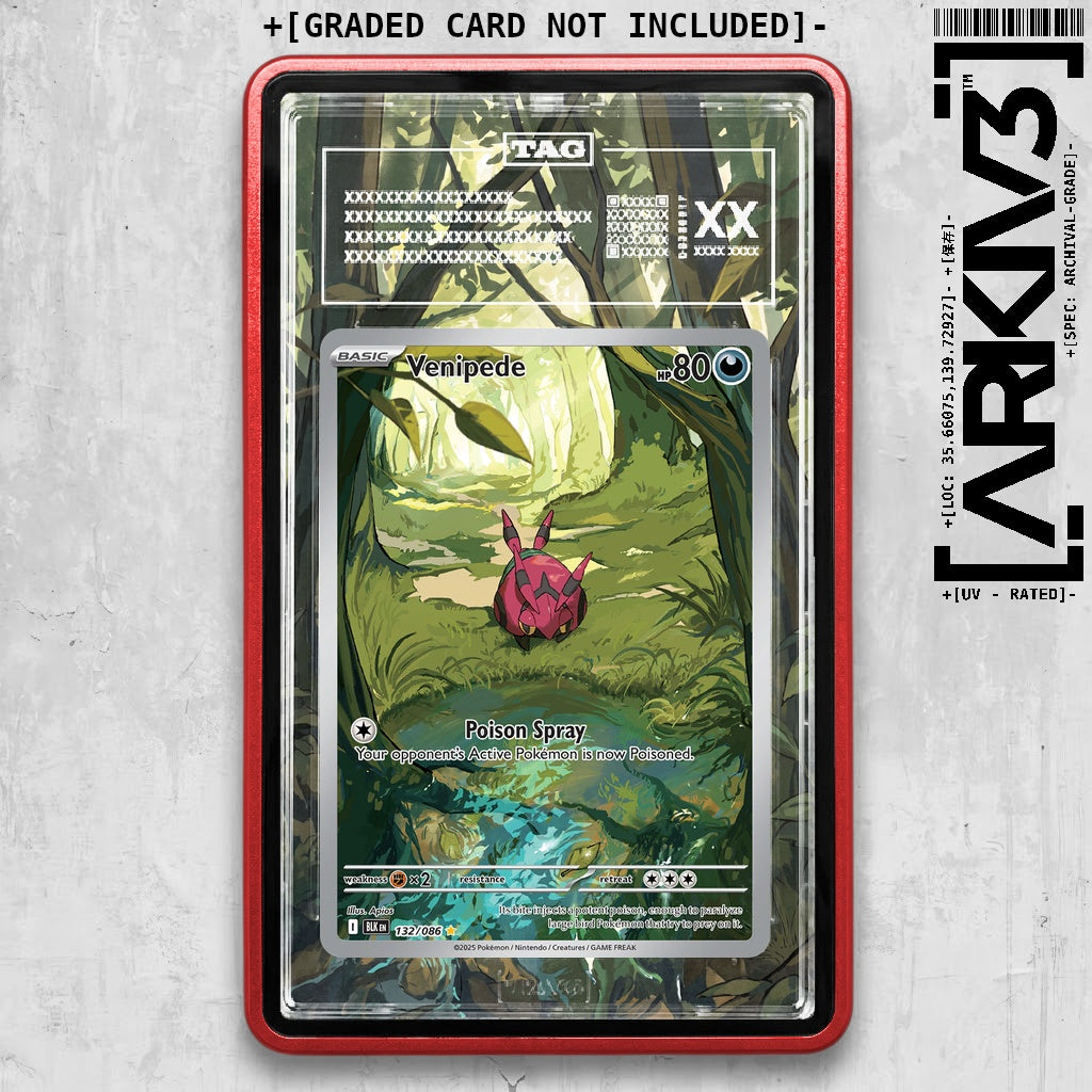 ARKIV3 TAG graded front - Red
