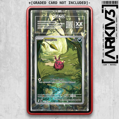ARKIV3 TAG graded front - Red