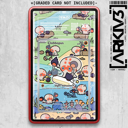 ARKIV3 TAG graded front - Red