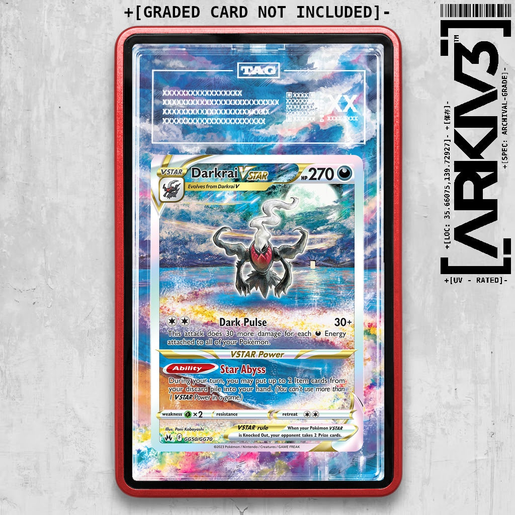 ARKIV3 TAG graded front - Red