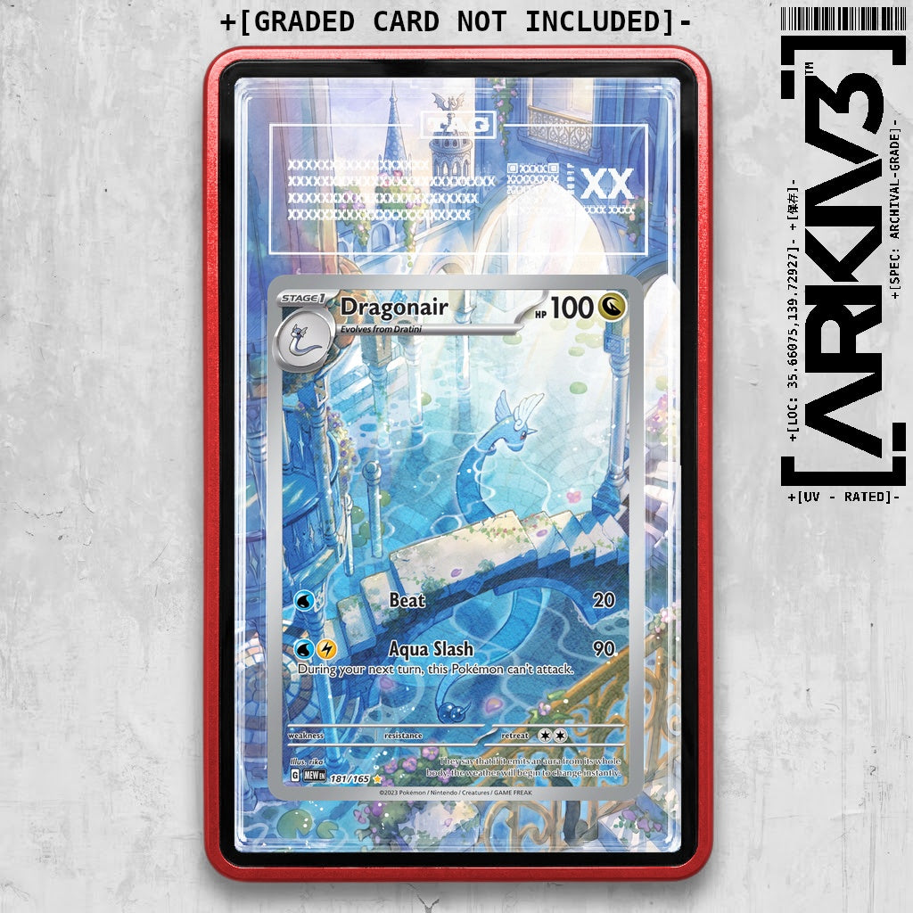 ARKIV3 TAG graded front - Red