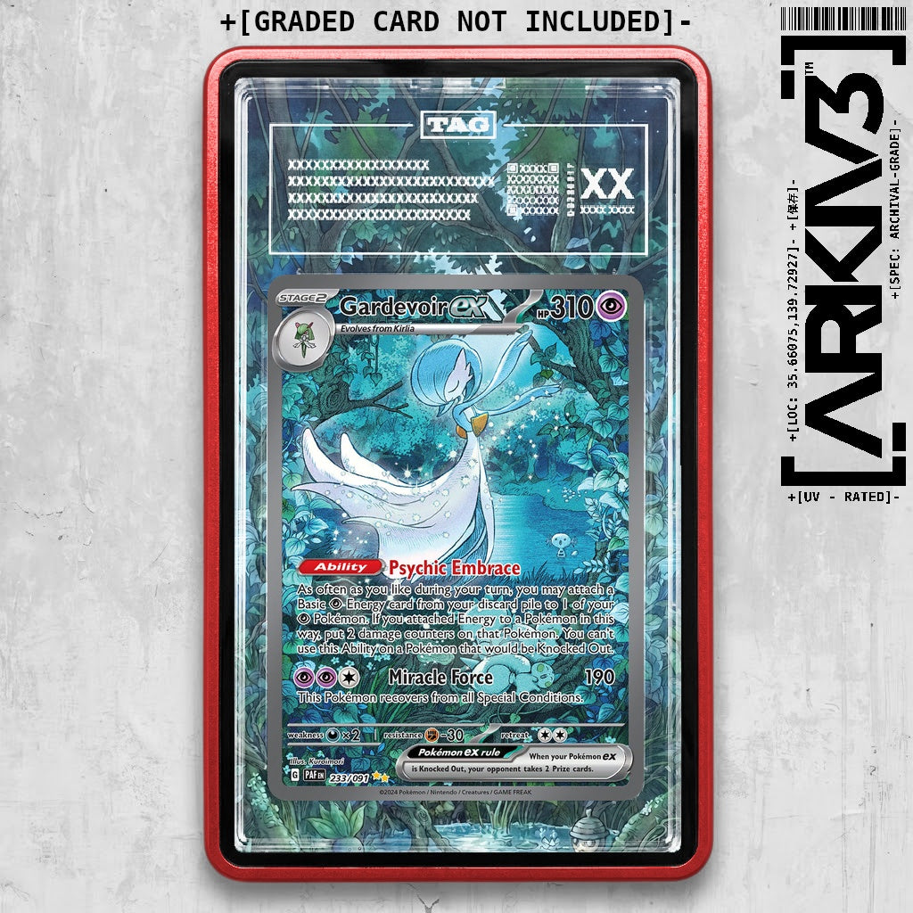 ARKIV3 TAG graded front - Red