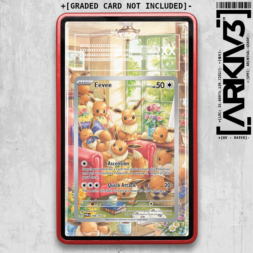 ARKIV3 TAG graded front - Red