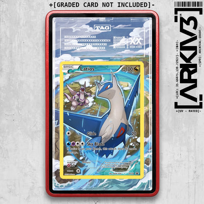 ARKIV3 TAG graded front - Red