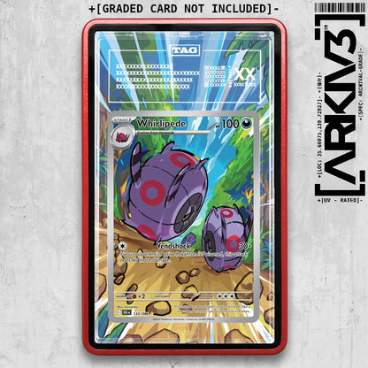 ARKIV3 TAG graded front - Red