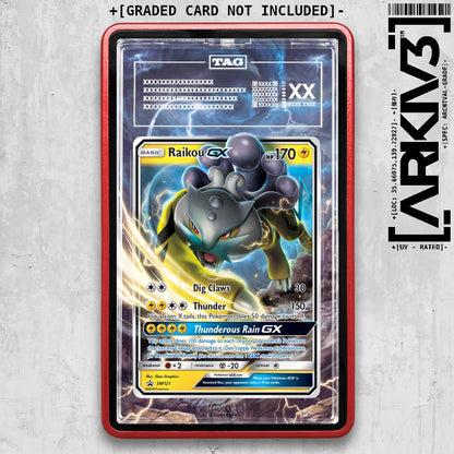 ARKIV3 TAG graded front - Red