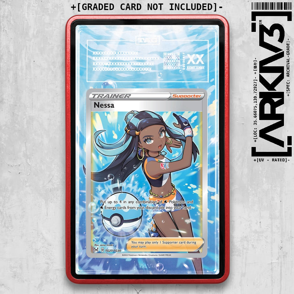 ARKIV3 TAG graded front - Red