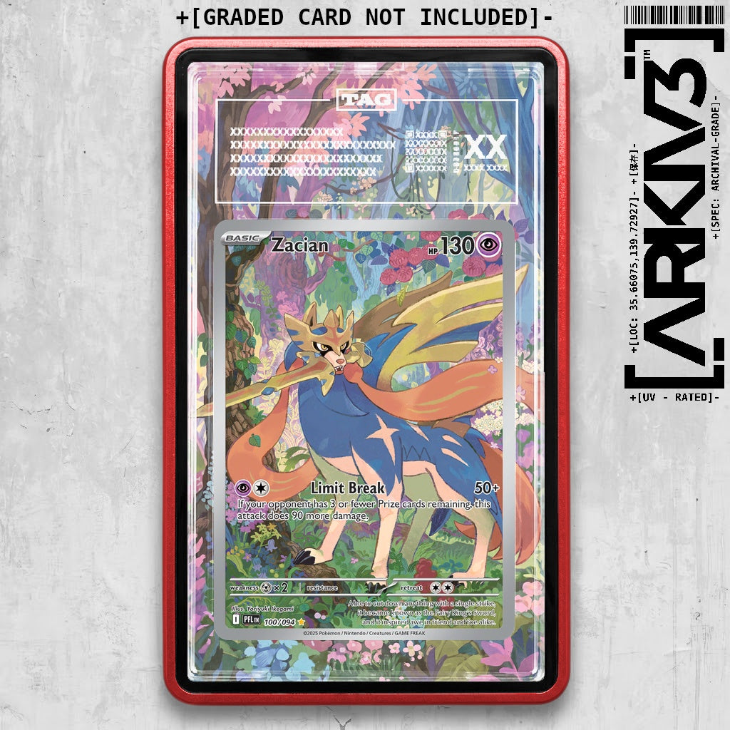 ARKIV3 TAG graded front - Red