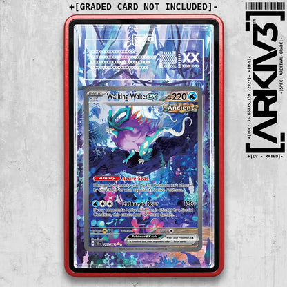 ARKIV3 TAG graded front - Red