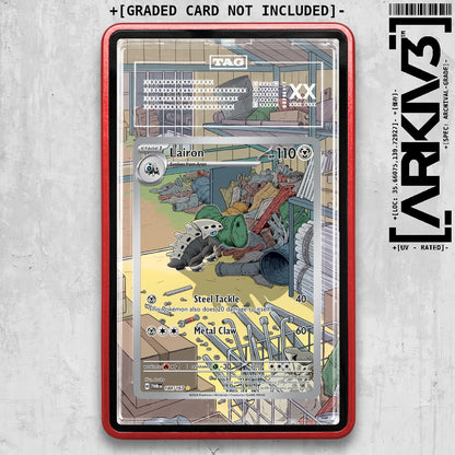 ARKIV3 TAG graded front - Red