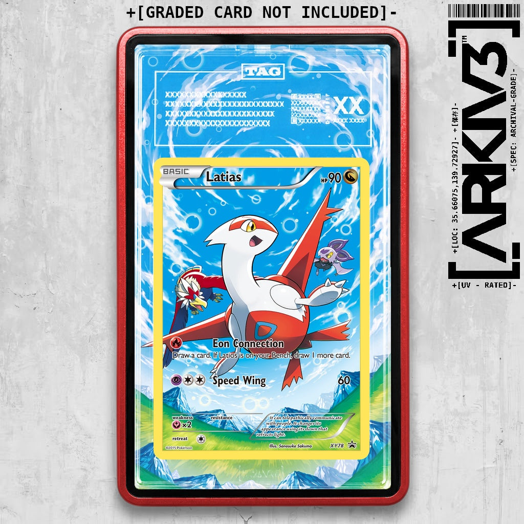 ARKIV3 TAG graded front - Red
