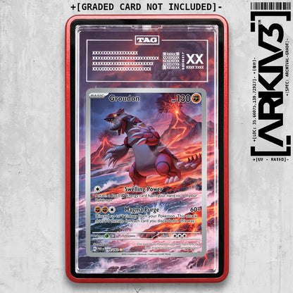 ARKIV3 TAG graded front - Red