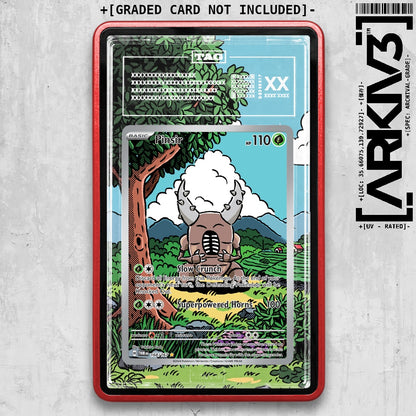 ARKIV3 TAG graded front - Red