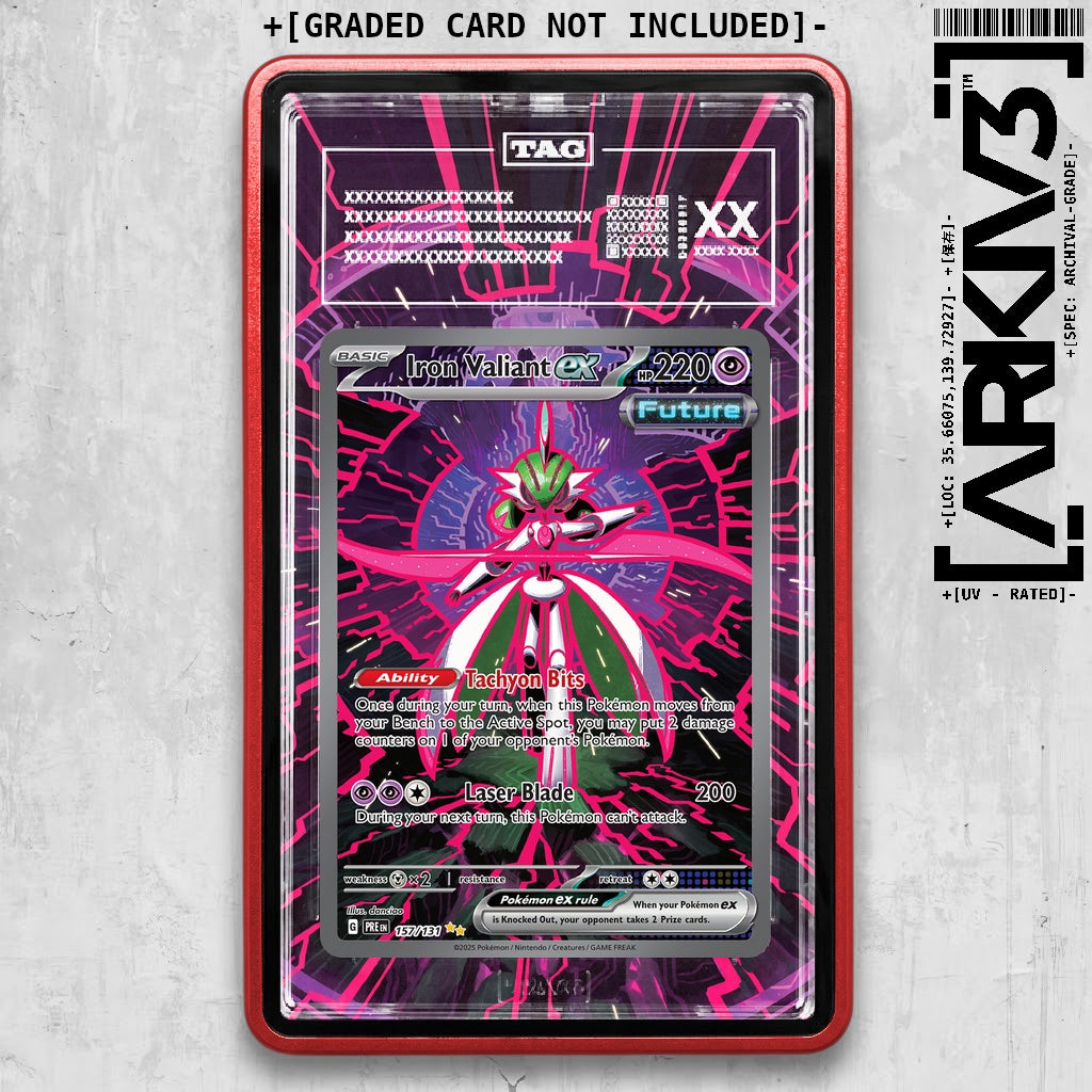 ARKIV3 TAG graded front - Red