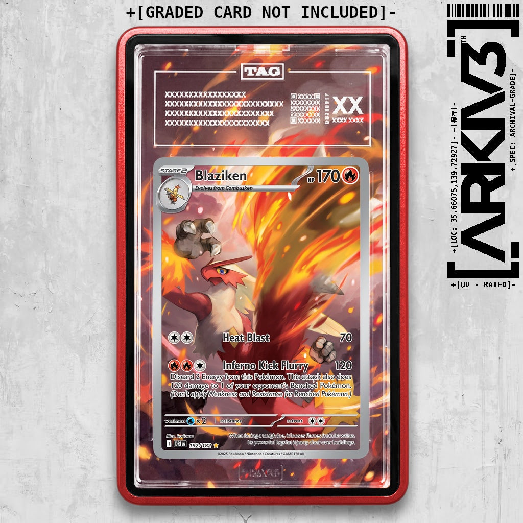 ARKIV3 TAG graded front - Red