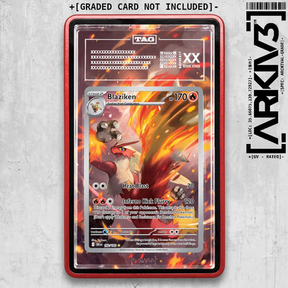 ARKIV3 TAG graded front - Red