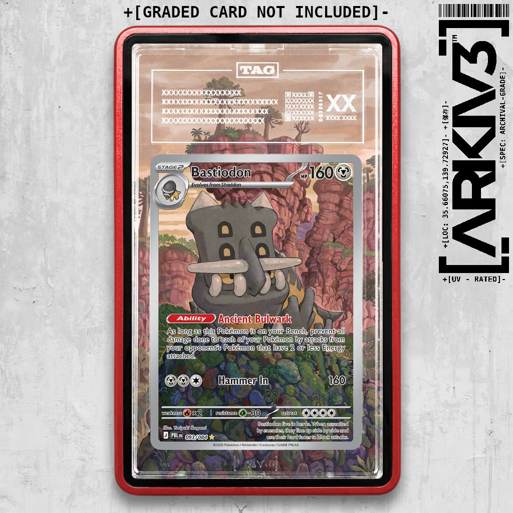 ARKIV3 TAG graded front - Red