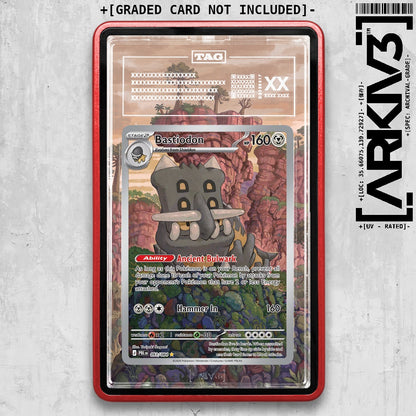 ARKIV3 TAG graded front - Red