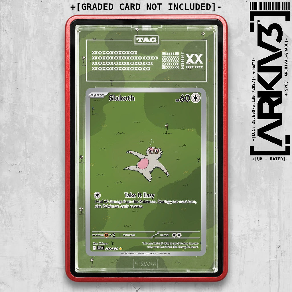 ARKIV3 TAG graded front - Red