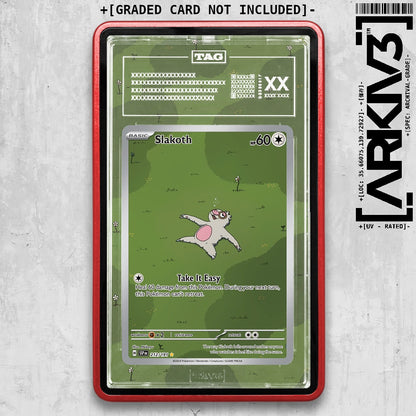 ARKIV3 TAG graded front - Red