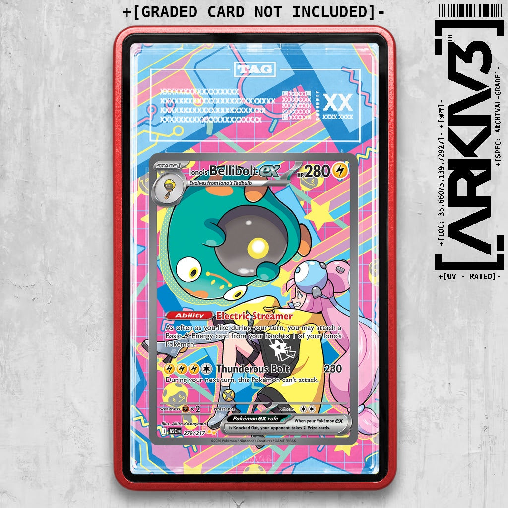 ARKIV3 TAG graded front - Red
