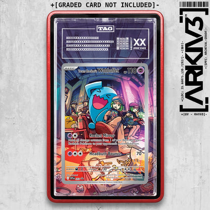 ARKIV3 TAG graded front - Red