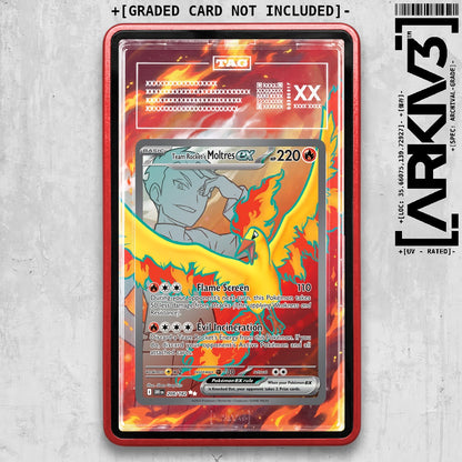 ARKIV3 TAG graded front - Red