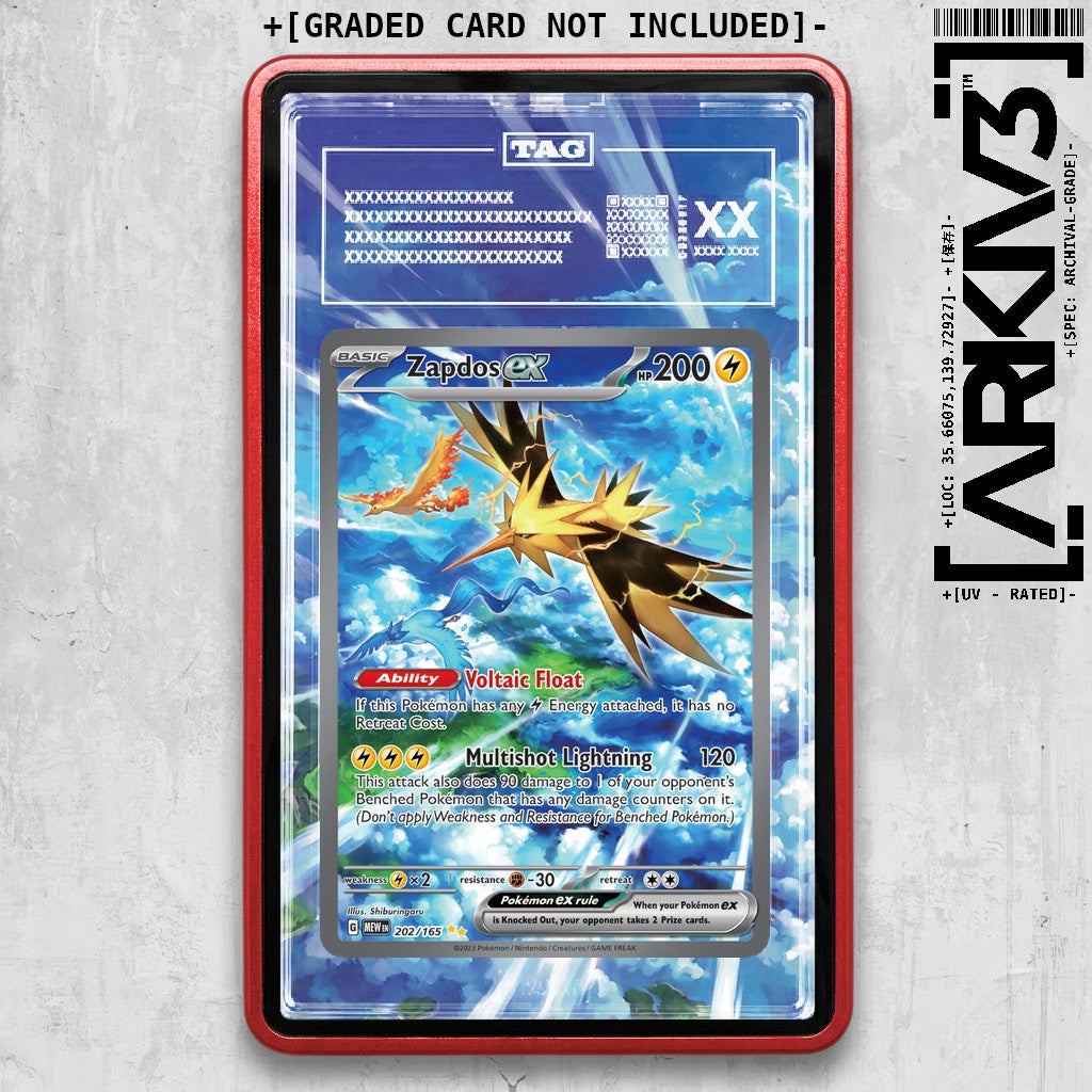 ARKIV3 TAG graded front - Red