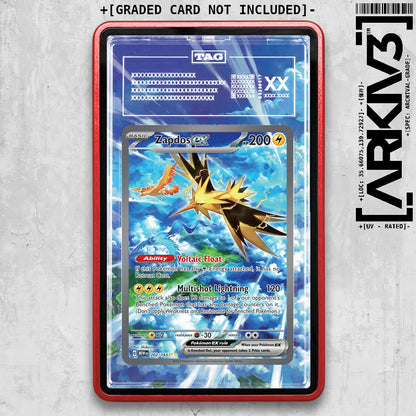ARKIV3 TAG graded front - Red