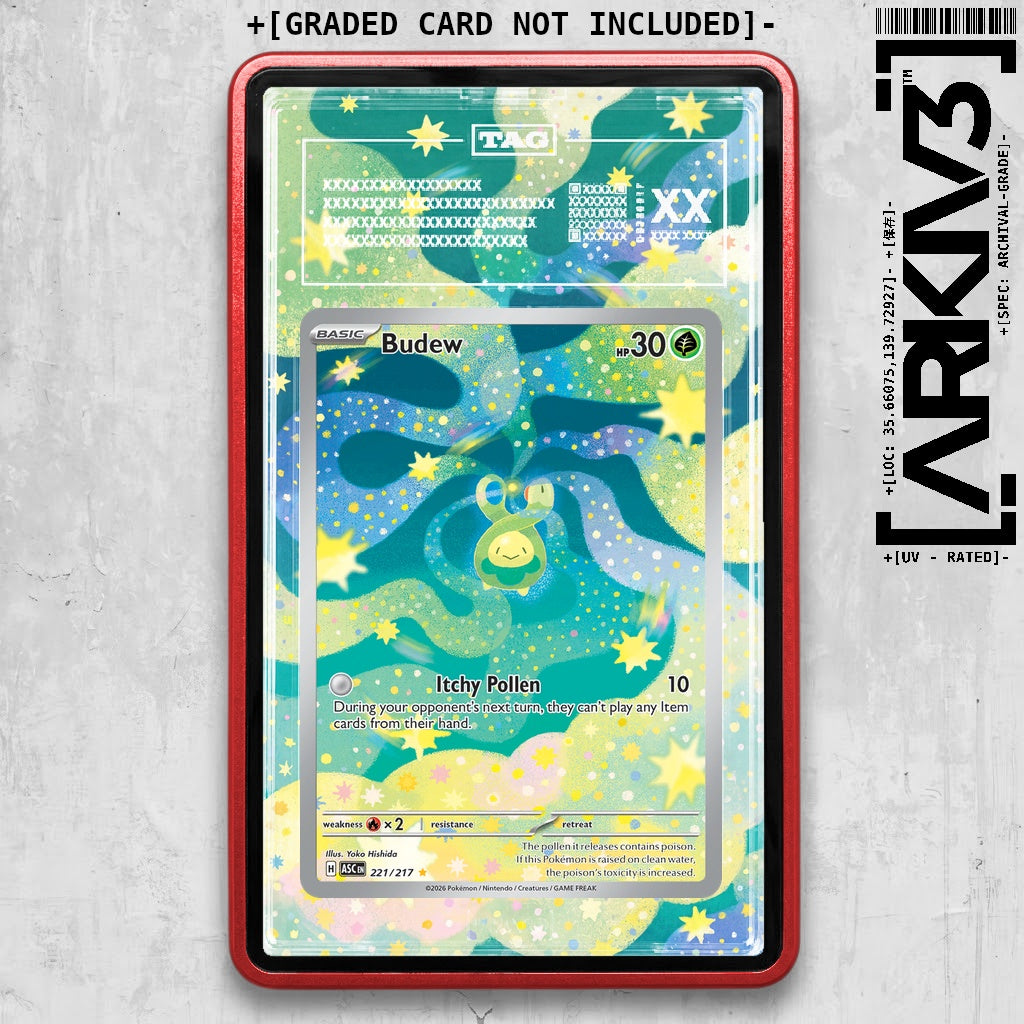 ARKIV3 TAG graded front - Red