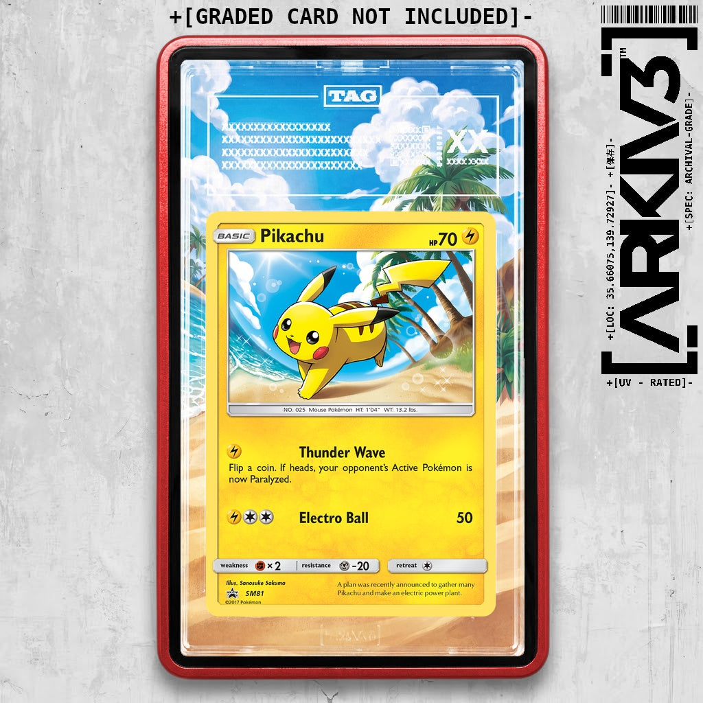 ARKIV3 TAG graded front - Red