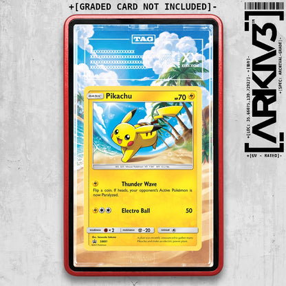 ARKIV3 TAG graded front - Red