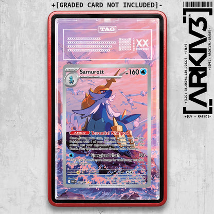 ARKIV3 TAG graded front - Red