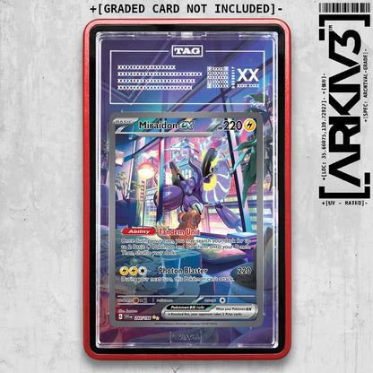 ARKIV3 TAG graded front - Red