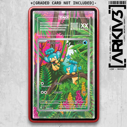 ARKIV3 TAG graded front - Red