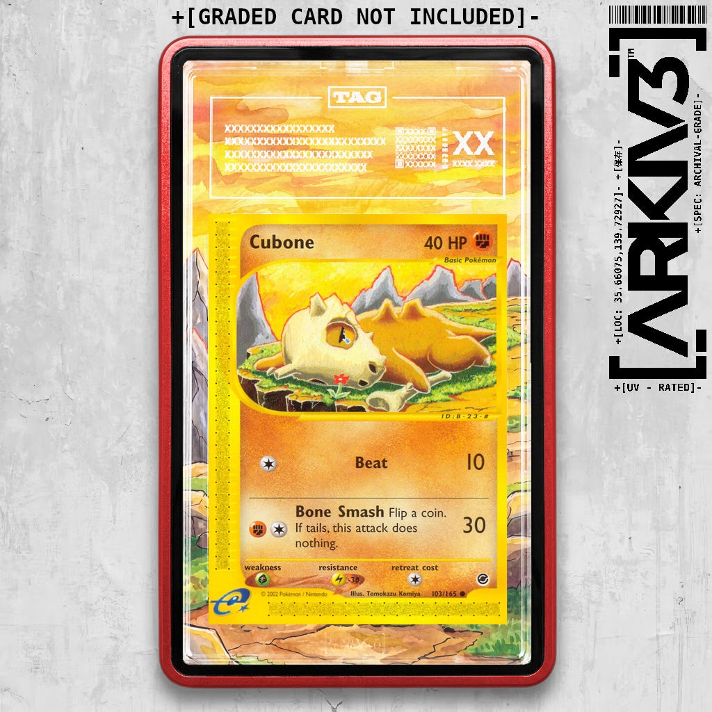 ARKIV3 TAG graded front - Red