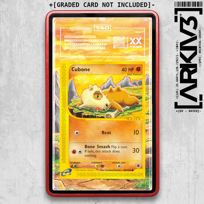 ARKIV3 TAG graded front - Red