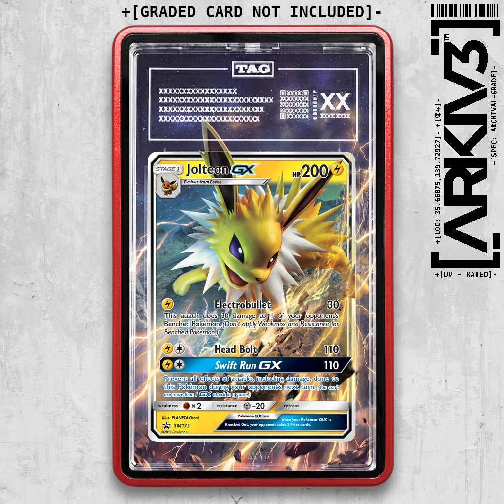 ARKIV3 TAG graded front - Red