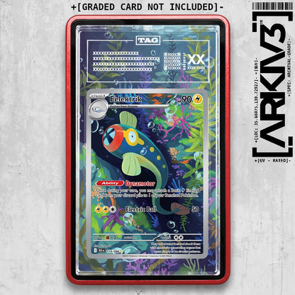 ARKIV3 TAG graded front - Red