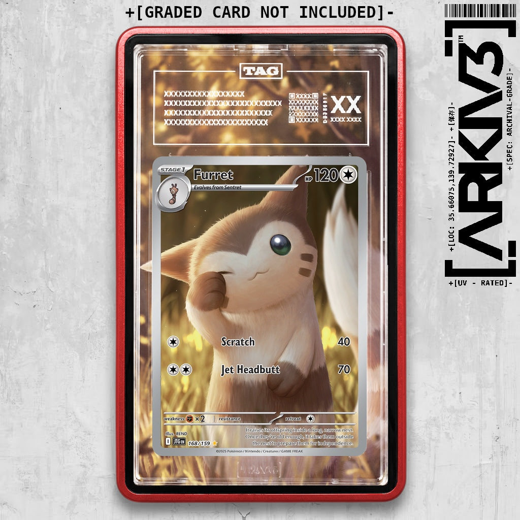ARKIV3 TAG graded front - Red