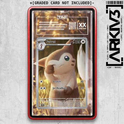 ARKIV3 TAG graded front - Red