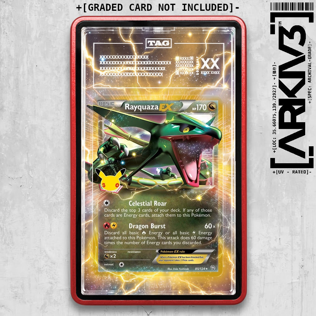 ARKIV3 TAG graded front - Red