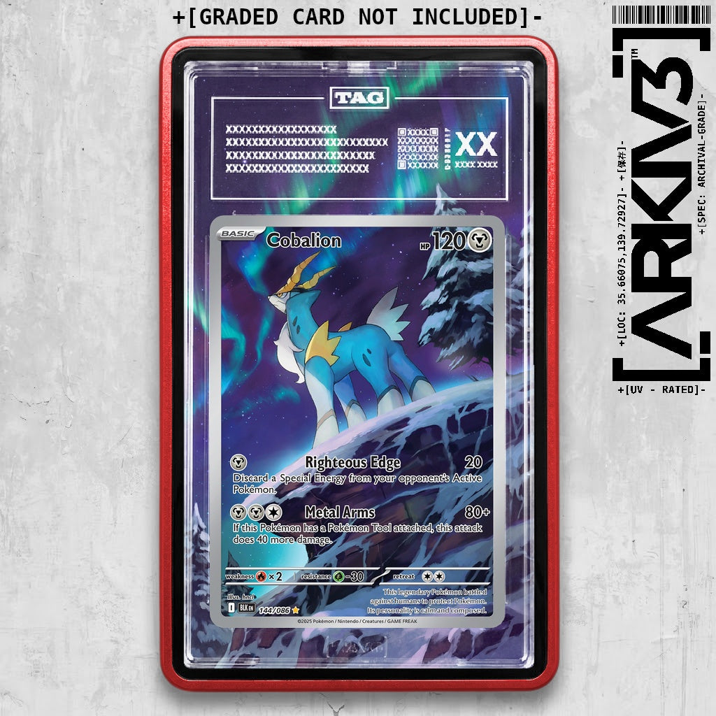 ARKIV3 TAG graded front - Red